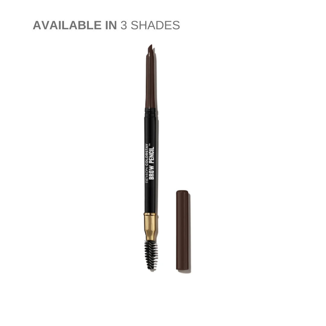 Revlon ColorStay Long-Lasting Eyebrow Pencil with Spoolie Brush