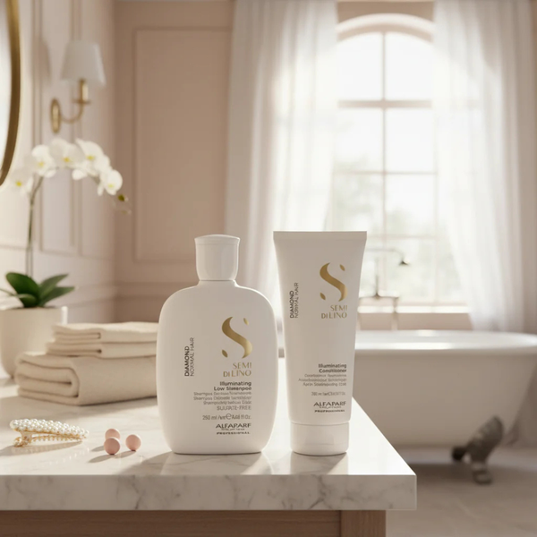 Alfaparf Semi Di Lino Diamond Illuminating Shampoo & Conditioner Set