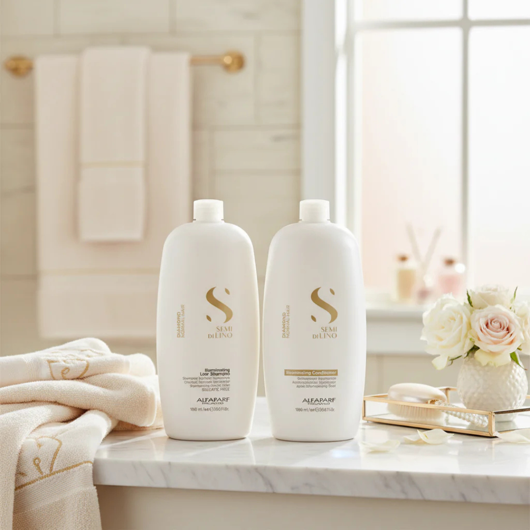 Alfaparf Semi Di Lino Diamond Illuminating Shampoo & Conditioner Set