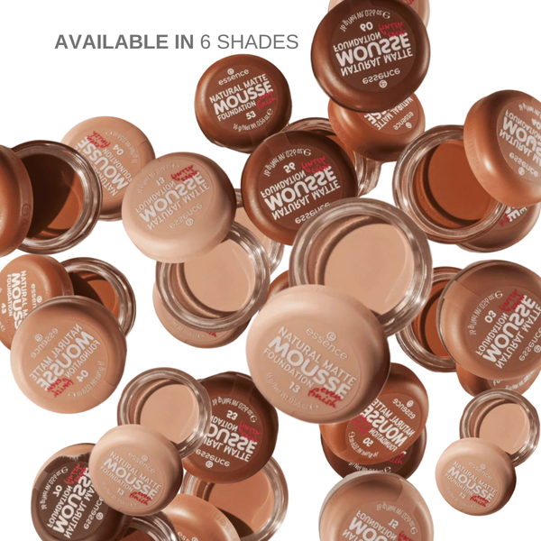 Essence Natural Matte Mousse Foundation