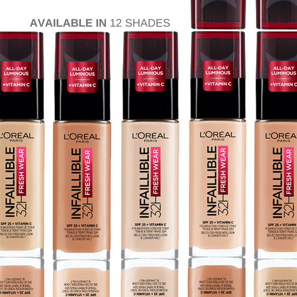 L'Oréal Paris Infallible 32H Full Coverage SPF 25 Foundation