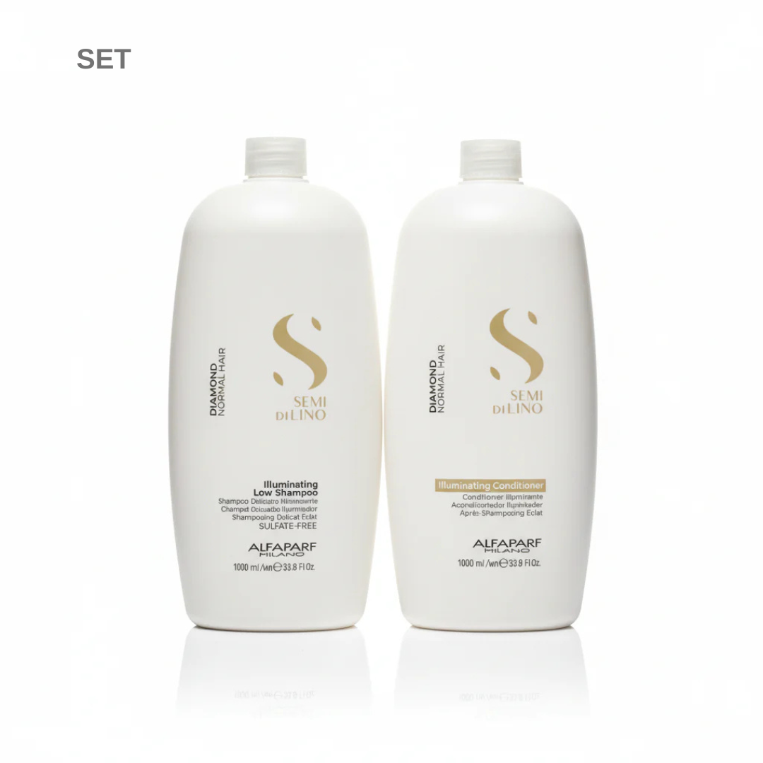 Alfaparf Semi Di Lino Diamond Illuminating Shampoo & Conditioner Set