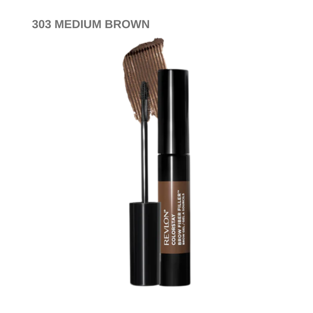 Revlon ColorStay Brow Fiber Filler Longwearing Volumising Eyebrow Gel