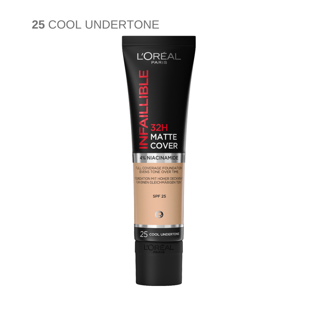 L'Oréal Paris Infallible 32H Matte Cover Foundation SPF 25