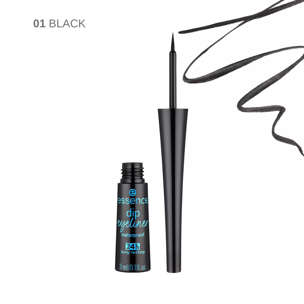 Essence Dip Waterproof 24H Eyeliner | 001 Black