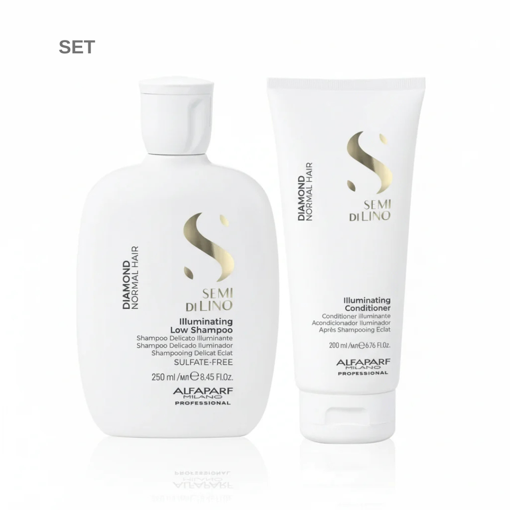 Alfaparf Semi Di Lino Diamond Illuminating Shampoo & Conditioner Set