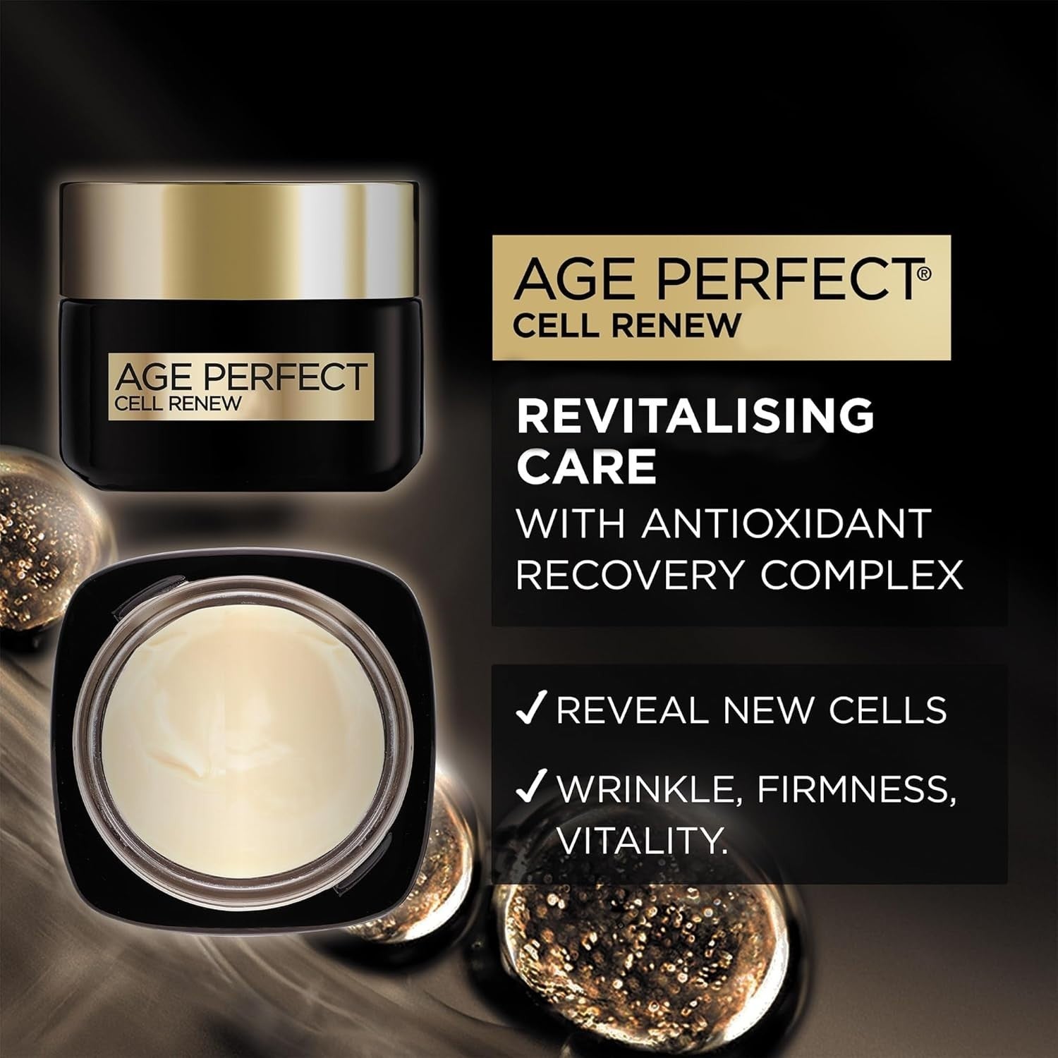 L'Oreal Paris Age Perfect Cell Renew Antioxidant Day Cream 50ml Anti Aging BOXED3